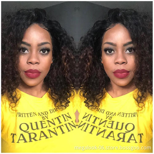 Megalook Wholesale Kinky Curly Virgin Hair 10A 11A 12A Grade Peruvian Virgin Hair Extension, One Single Donor Virgin Human Hair